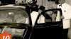 Foto Presiden Sukarno Hendak Mencoba Kendaraan Mobil Volkswagen (VW) di Istana Negara didampingi Johan Kepler Panggabean, Presiden Direktur NV. Piola pemegang lisensi tunggal penjualan mobil VW di Indonesia, 10 Juli 1954
